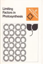 Limiting Factors In Photosynthesis Front Cover