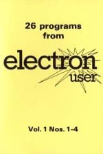 26 Programs From Electron User Front Cover