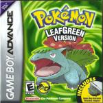 Pokémon LeafGreen Version Front Cover