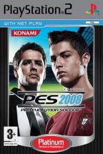 PES 2008: Pro Evolution Soccer Front Cover