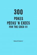 300 Pokes Peeks N Execs For The Coco III Front Cover