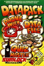 Datapack Phone Index Data File Plus Quiz Master Front Cover