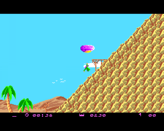 Paragliding Simulation Screenshot 7 (Amiga 500)