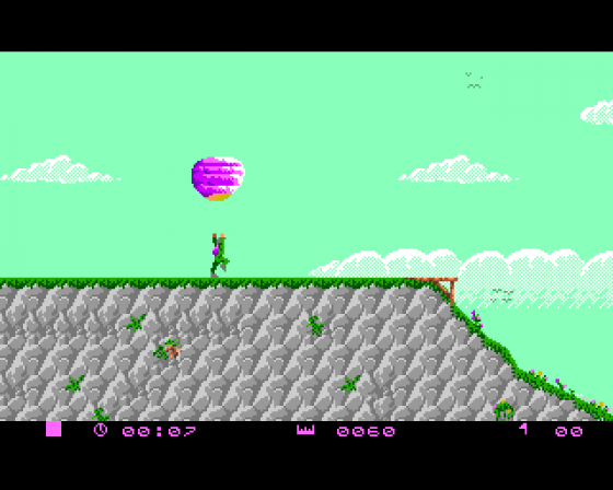 Paragliding Simulation Screenshot 10 (Amiga 500)