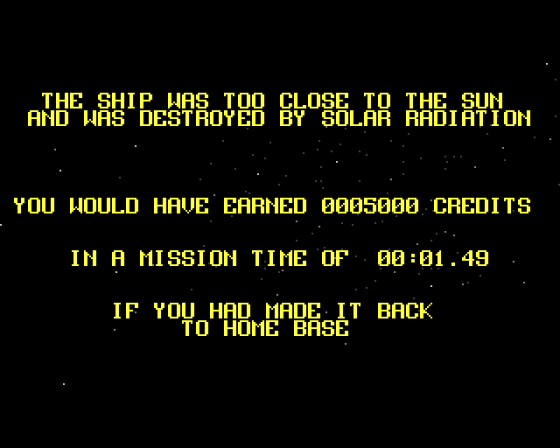 Deep Space Screenshot 5 (Amiga 500)