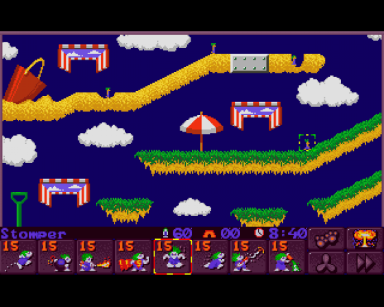 Lemmings 2: The Tribes Screenshot 6 (Amiga 500)
