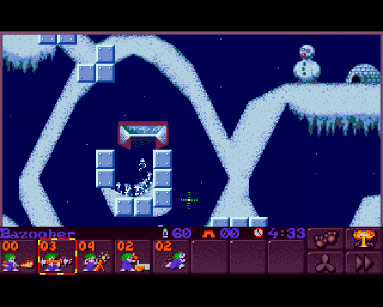 Lemmings 2: The Tribes Screenshot 8 (Amiga 500)