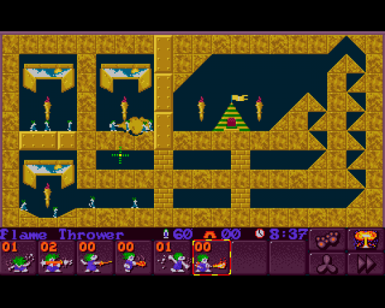 Lemmings 2: The Tribes Screenshot 9 (Amiga 500)