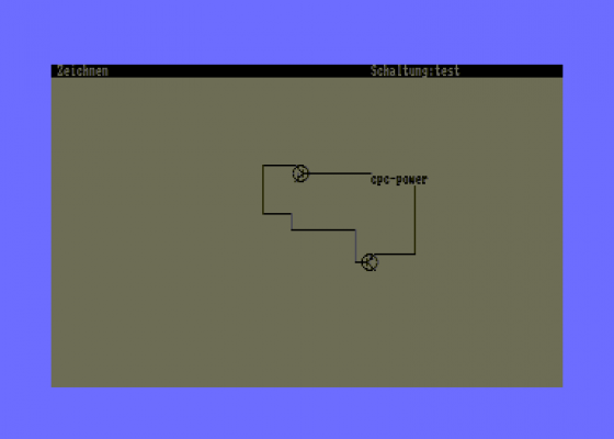 Quickplan Screenshot 1 (Amstrad CPC464)