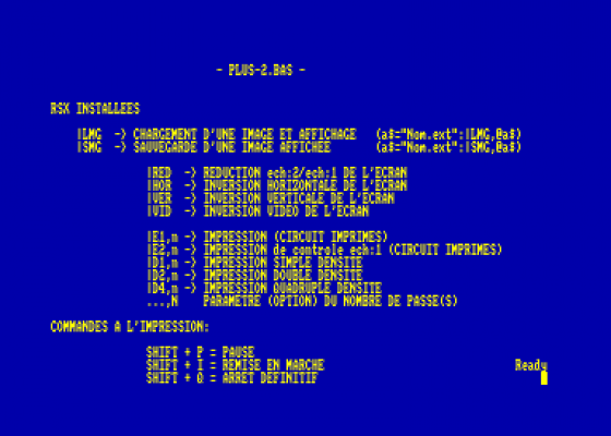 Dessin Technique v2 Screenshot 5 (Amstrad CPC464)