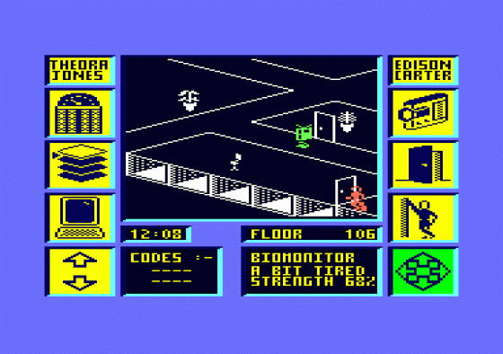 Max Headroom Screenshot 5 (Amstrad CPC464)