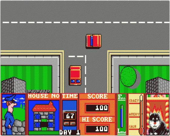 Postman Pat 3 Screenshot 5 (Atari ST)