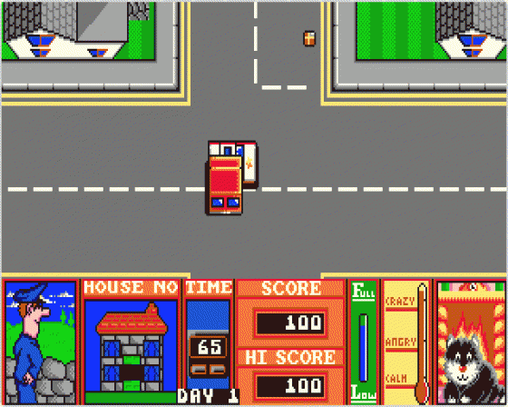 Postman Pat 3 Screenshot 6 (Atari ST)