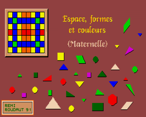 Espace Formes et Couleurs: Maternelle