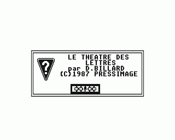 Le Theatre des Lettres