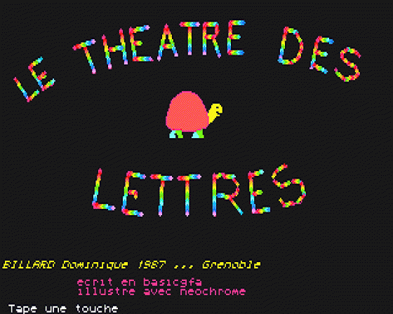 Le Theatre des Lettres