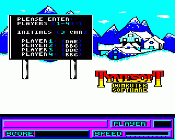Winter Olympiad '88 Screenshot 12 (BBC B/B+/Master 128)