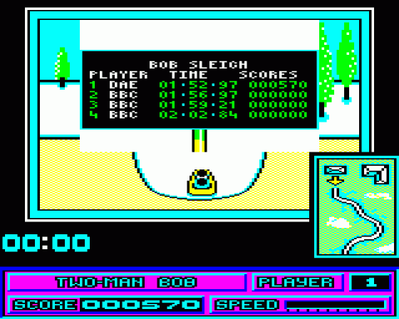 Winter Olympiad '88 Screenshot 18 (BBC B/B+/Master 128)
