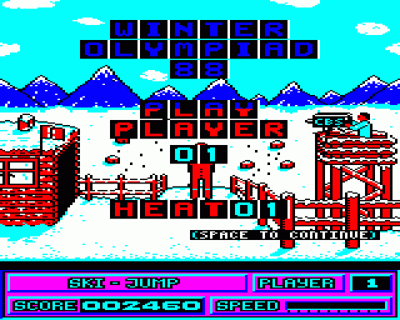 Winter Olympiad '88 Screenshot 23 (BBC B/B+/Master 128)