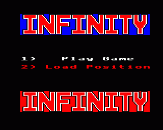 Infinity Screenshot 7 (BBC B/B+/Master 128)