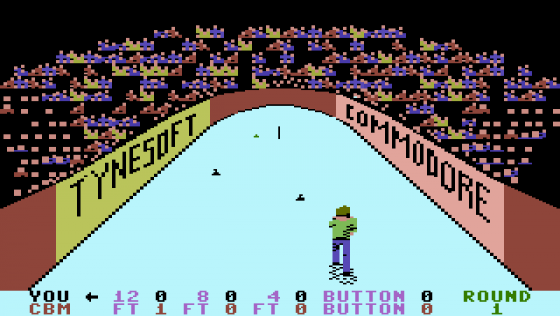 Winter Olympics Screenshot 6 (Commodore 16/Plus 4)