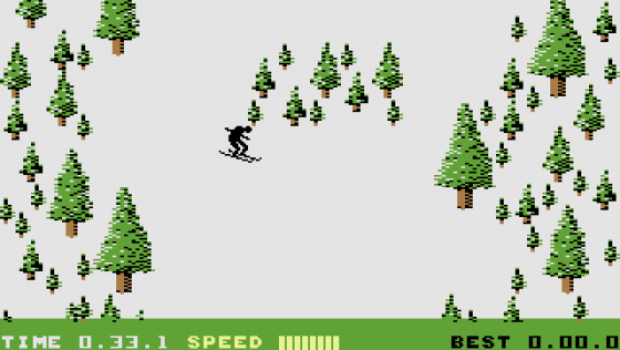 Winter Olympics Screenshot 7 (Commodore 16)