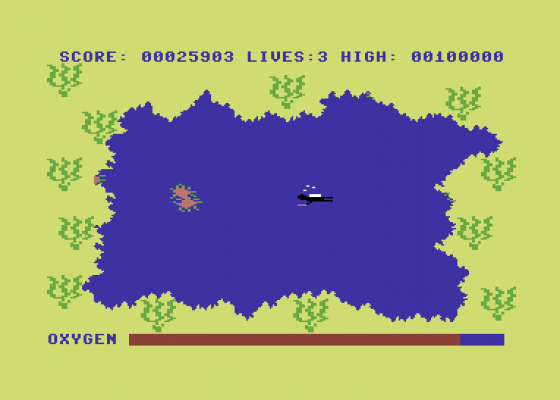 Neptune's Daughters Screenshot 5 (Commodore 64)