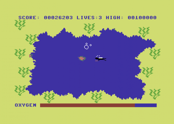 Neptune's Daughters Screenshot 6 (Commodore 64)