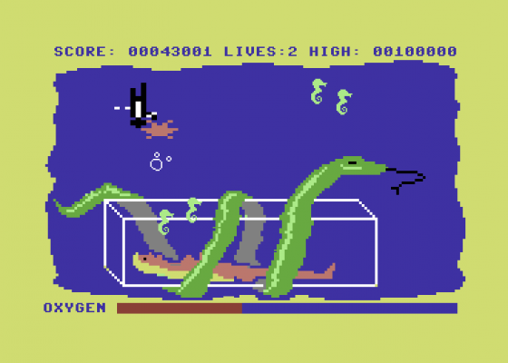 Neptune's Daughters Screenshot 11 (Commodore 64)