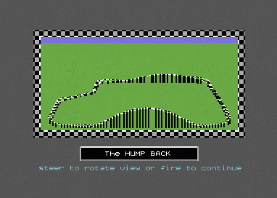 Stunt Car Racer Screenshot 16 (Commodore 64/128)