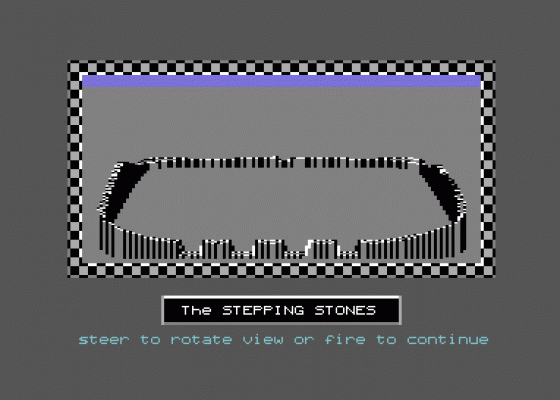 Stunt Car Racer Screenshot 20 (Commodore 64/128)