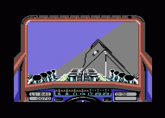 Stunt Car Racer Screenshot 22 (Commodore 64/128)