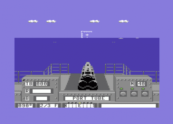Destroyer Escort (US Ediition) Screenshot 7 (Commodore 64/128)