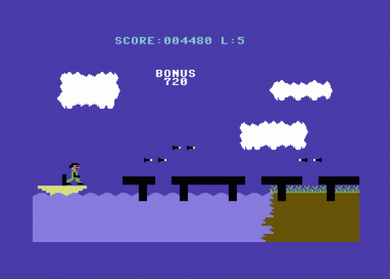 Alcatraz Screenshot 5 (Commodore 64)