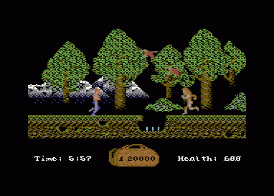 In 80 Days Around The World Screenshot 5 (Commodore 64)