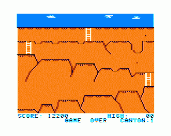 Canyon Climber Screenshot 7 (Dragon 32)
