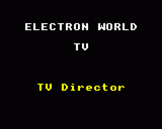 TV Director