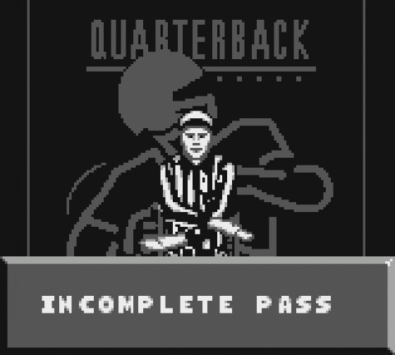 NFL Quarterback Club Screenshot 8 (Game Boy)