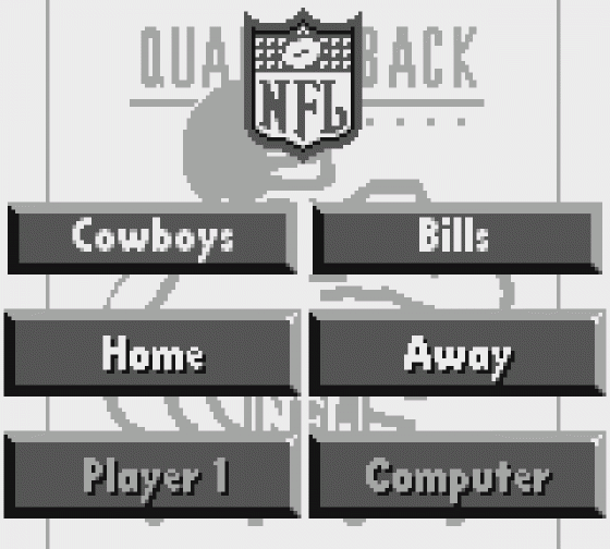 NFL Quarterback Club Screenshot 12 (Game Boy)