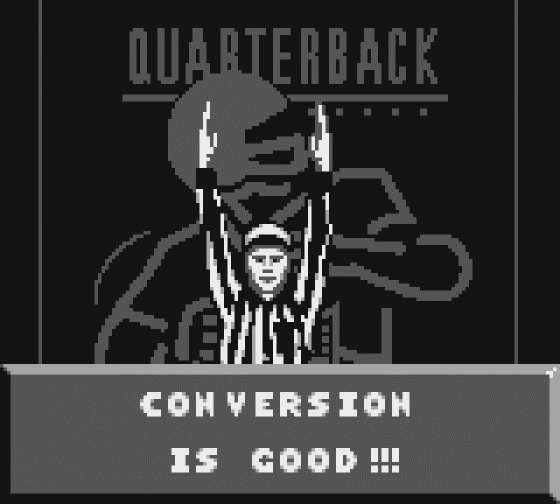 NFL Quarterback Club Screenshot 23 (Game Boy)
