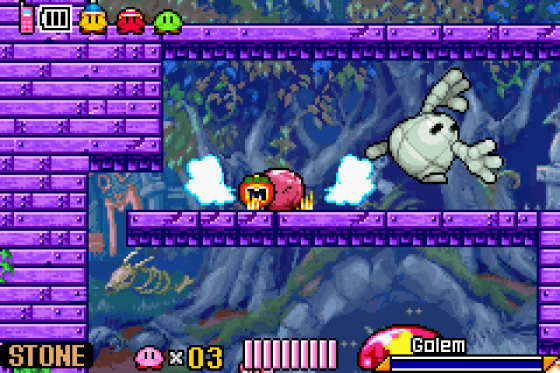 Kirby And The Amazing Mirror Screenshot 6 (Game Boy Advance)