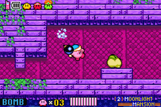 Kirby And The Amazing Mirror Screenshot 10 (Game Boy Advance)