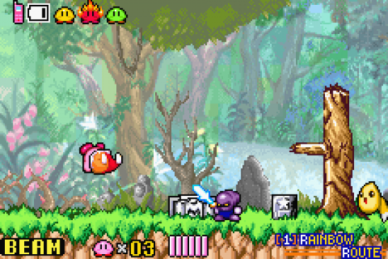 Kirby And The Amazing Mirror Screenshot 15 (Game Boy Advance)