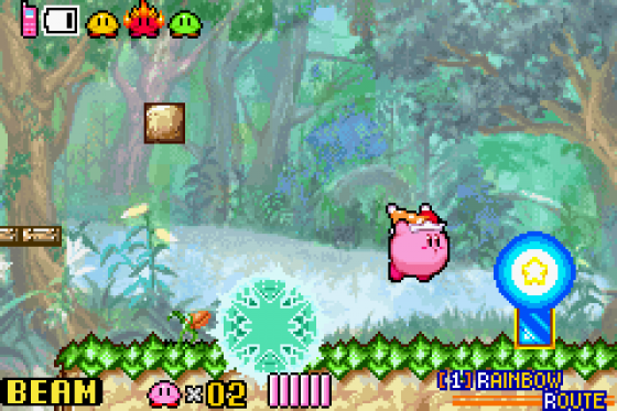 Kirby And The Amazing Mirror Screenshot 17 (Game Boy Advance)