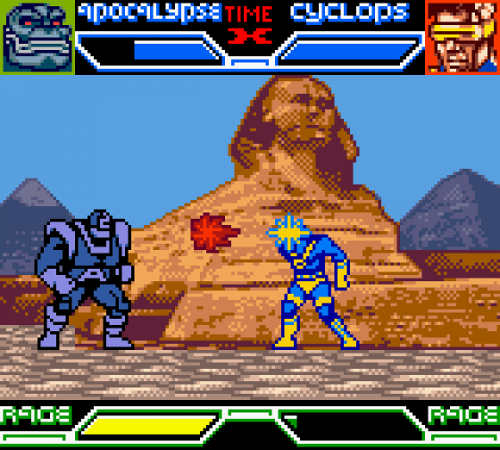 X-Men: Mutant Academy Screenshot 26 (Game Boy Color)