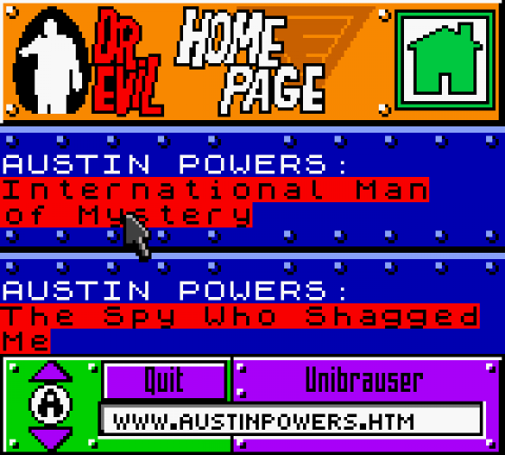 Austin Powers: Welcome to My Underground Lair! Screenshot 17 (Game Boy Color)