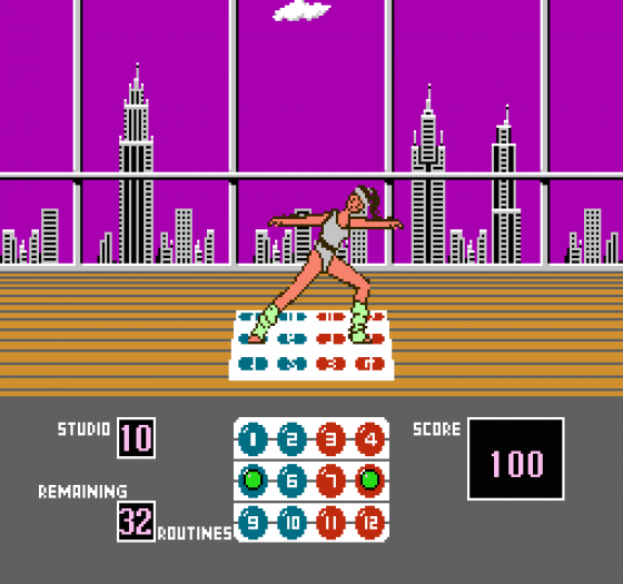 Dance Aerobics (US Edition) Screenshot 10 (Nintendo (US Version))
