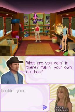 Hannah Montana: The Movie Screenshot 19 (Nintendo DS)