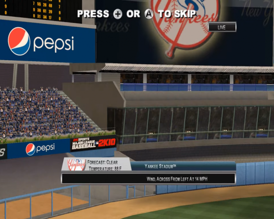 Major League Baseball 2K10 Screenshot 25 (Nintendo Wii (US Version))