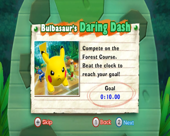 PokéPark Wii: Pikachu's Adventure Screenshot 46 (Nintendo Wii (US Version))